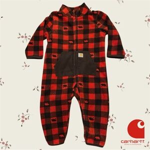 Carhartt Tan Fleece Coverall